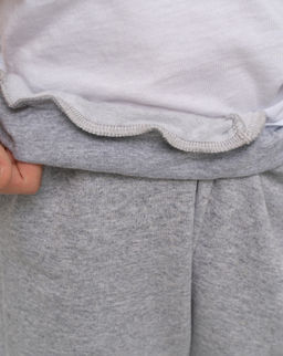 Брюки детские серый меланж 455/1 (98, 56)