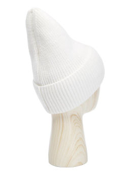 Шапка жен. шерсть+акр LB-BR55044 white