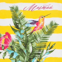 Полотенце кухонное Цветочный ананас 35х60 см - Доляна фото 3