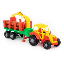 Мастер, трактор с полуприцепом-лесовозом - Полесье фото 4