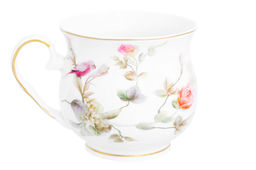 Кружка 480 мл 13,5*10*9 см Певчие птички бочонок, NEW BONE CHINA - Elan gallery фото 5