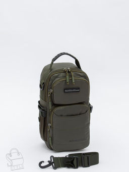 Рюкзак мужской текстильный 15073 green Aotian в Новосибирске