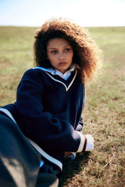 Jersey con escote en V - H&m фото 3