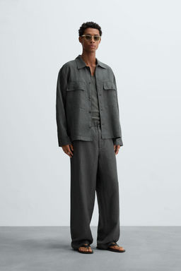 100% HEMP RELAXED FIT TROUSERS