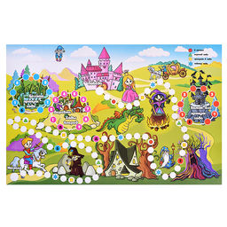 Настольная игра-ходилка "Замок принцессы"