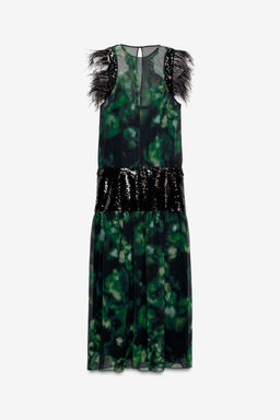 LIMITED EDITION COMBINED PRINTED DRESS - Zara фото 7