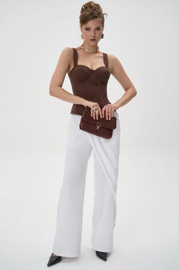 Брюки Шарлиз (белый) - Эльза фото 6