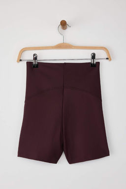 TRENDYOLMILLA Siyah Toparlay?c? Orme Spor Sort/K?sa Tayt TWOSS21SR0545  фото 44