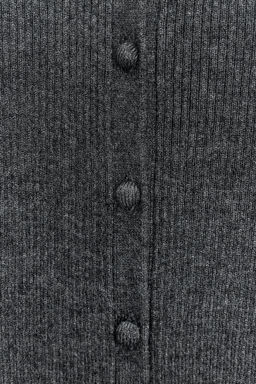 WOOL BLEND FLORAL CARDIGAN - Zara фото 8