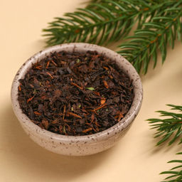 Чай чёрный в алкогольной бутылке Лучшему мужчине с мятой, 20 г. - Фабрика счастья фото 3