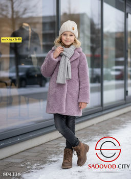 пальто для девочки (барашка) - Bruno фото 2
