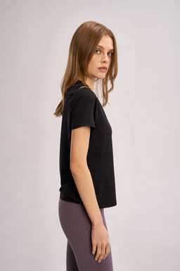 Футболка Черный ANTA RUNNING SS Tee фото 2