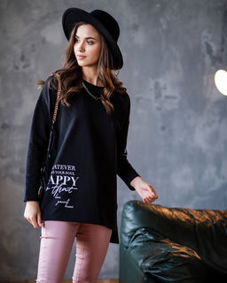 Лонгслив из футера с печатью LPP005 - Sahar art lab фото 5