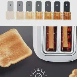 034 Тостер (780Вт пласт.корпус БЕЛЫЙ с чашей для крошек) SOKANY (х12) - АКЦИЯ - Mayer&boch фото 3