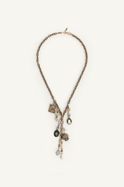 LIMITED EDITION MULTI-CHARM NECKLACE - Zara фото 3