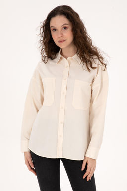 Kad_n Krem Uzun Kollu G_mlek