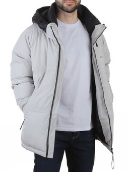 D6855 LT. GRAY Куртка мужская зимняя (200 гр. холлофайбер)