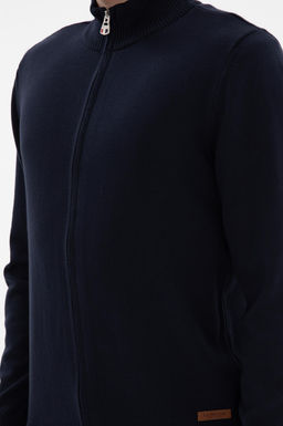 Мужской темно -синий базовый трикотаж кардиган Неожиданная скидка в корзине - U.s. polo assn фото 7