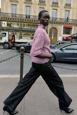 MULTICOLOURED KNIT SWEATER - Zara фото 7