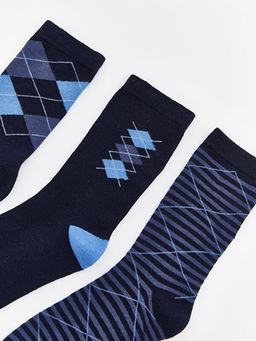 Desenli Erkek ?ocuk Soket ?orap 5li