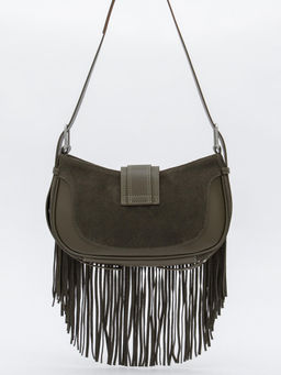 Сумка 99057-1NN brown green Natale Navetta