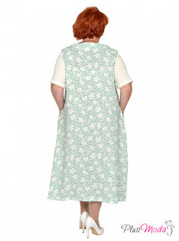 Платье Модель №2071 размеры 44-84 - Plusmoda фото 4