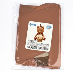 Воздушный шар фольгированный 23" «Мишка с тортом», фигура