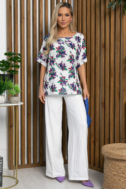 Блуза Ригель (белая) Б13253-13М