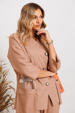 Костюм Anastasia 1202 кофейный фото 2