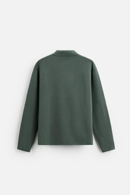 VISCOSE BLEND KNIT POLO SHIRT - Zara фото 31