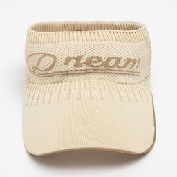 Козырёк от солнца MINAKU, молочный, размер 54-56, трикотаж