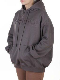 2811 DK. GRAY Худи унисекс женское (95% хлопок, 5% спандекс)