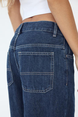TRF WIDE-LEG HIGH-WAIST JEANS - Zara фото 7