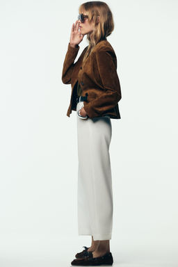 DARTED TROUSERS WITH BELT - Zara фото 5