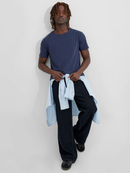 Футболка мужская синяя темно -синий 111926 - Mark formelle фото 4