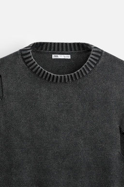 JACQUARD SLOGAN SWEATER - Zara фото 8