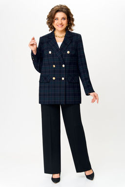 Жакет ДаЛи 3536.1 синяя клетка