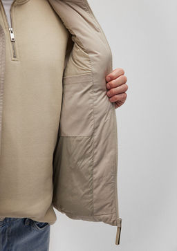 Bej Sisme Yelek - Mavi фото 6