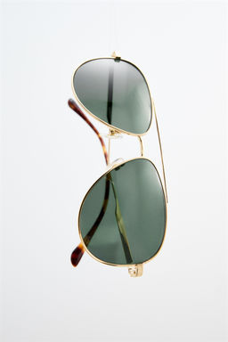 LIMITED EDITION AVIATOR SUNGLASSES - Zara фото 3