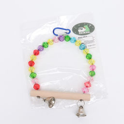 Качели для птиц с деревянной жердочкой 18 х 19 см, микс цветов - Пижон фото 8