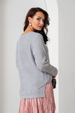 Джемпер АА-86л серый - Angelika фото 8