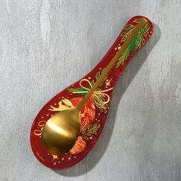 Подарочный набор новогодний Успеха: подставка под ложку, лопатка - Доляна фото 6