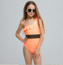 Купальник слитный для девочек