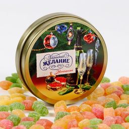 Леденцы монпансье в банке Загадай желание, 80 г - Фабрика счастья фото 4