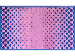 Полотенце махровое 6с104.411ж1 Градиент сердца(пурпурн3) 67х40см