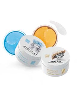 Гидрогелевые патчи для глаз против отеков с гиал.кисл. и кофеин. Волна свежести 60 шт Beauty Style