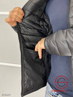 Куртка осенняя мужская с капюшоном