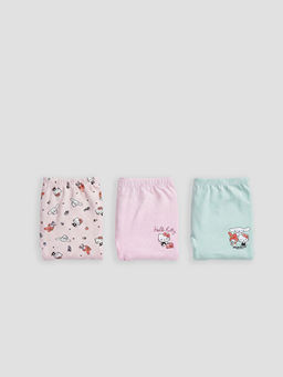Hello Kitty Bask?l? K?z ?ocuk Boxer 3l?