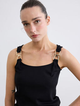 U Yaka Toka Detayl? B?zg?l? Bluz