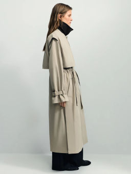 Плащ со съемным жилетом / Zarina фото 7